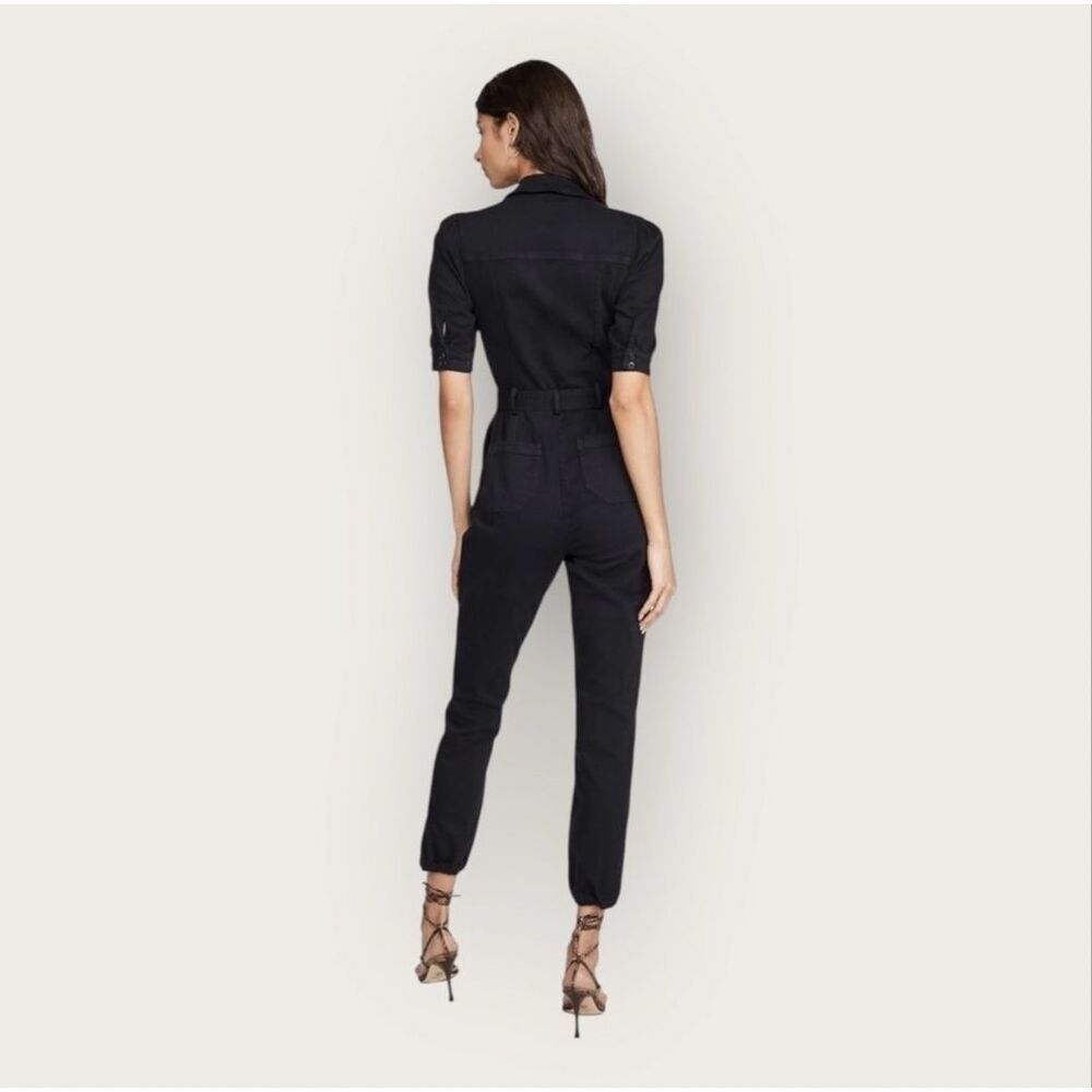PAIGE Black Utility Jumpsuit - Picture 2 of 14